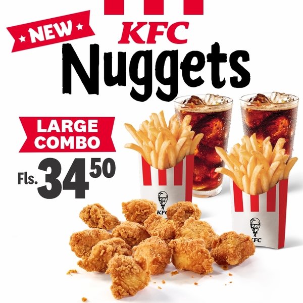 KFC Nuggets Combo Large