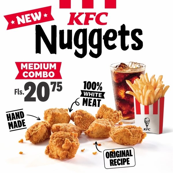 KFC Nuggets Combo Medium